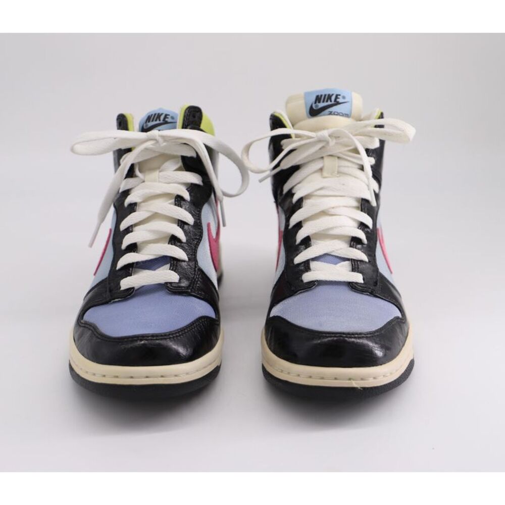 Pre Loved Nike Dunk Vintage Dunk High Multicolor HighTop Men print | tartan High - Picture 7 of 8
